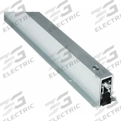 NATIONAL GUARD Automatic Door Bottom: Single Fin Insert, Aluminum, 48 in Lg, 1 5/8 in Wd - Automatic Door Bottoms