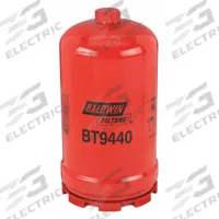 BALDWIN FILTERS Hydraulic Filter Element: Hydraulic Fluid, M68-2.0 Thread Size, Spin-On, Cellulose (MPN BT9440). Key specifications — Media Material: Cellulose; Brand: BALDWIN FILTERS; Compatible Fluid Type: Hydraulic Fluid; Compatible Vehicle Make: John Deere; Includes: (2) O-Rings; Thread Size: M68-2.0.
