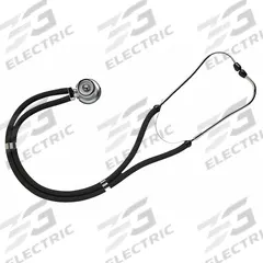 MABIS Sprague Rapport Stethoscope: Sprague Rapport Stethoscope, Adult, Acoustic/Pediatric, Single (MPN 10-414-020). Key specifications — Color: Black; Patient Type: Adult; Brand: MABIS; Stethoscope Design: Pediatric; Includes: (5) Interchangeable Chestpieces.