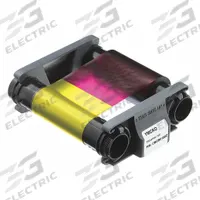 ID Card Printer Ribbon: Full Color, 100 Prints per Roll, 8 in Overall Ht, 2 1/2 in Overall Wd (MPN CBGR0100C). Key specifications — Color Capability: Full Color; Product Type: ID Card Printer Ribbon.