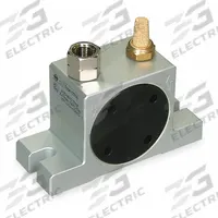 DAYTON Pneumatic Vibrator: 581 lbf, 21,000 vpm, 1/4 in NPT, 64 dBA, Aluminum, Continuous (MPN 1DYP6). Key specifications — attr671163: 64 dBA; attr671170: 527 lbf @ 60 psi; attr671165: 20,000 vpm @ 60 psi; attr671184: 1/4 in; attr671185: NPT; attr671192: BSPP; attr671193: 1/4 in; attr671175: DAYTON.