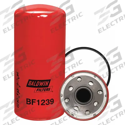 BALDWIN FILTERS Fuel Filter: Spin-On, 5 1/16 in Outside Dia, 1 1/2"-16 Thread Size - Spin-On Fuel Filters