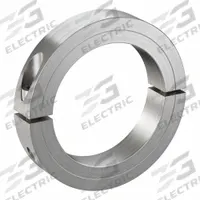 CLIMAX METAL PRODUCTS Shaft Collar: 2-Piece, Inch, Round, Clamp-On, 3 3/8 in Bore Dia, 303 (MPN H2C-337-S). Key specifications — attr671628: CLIMAX METAL PRODUCTS.