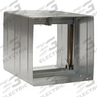 11.8"H-W 12"L Spring Fire Dampr w/Sleeve: Dynamic, 11 3/4 in H, 11 3/4 in W, 12 in L, Spring (MPN 20CK20). Key specifications — Brand: DAYTON; Blade Type: Curtain; Closure Type: Spring; Mounting Position: Vertical.