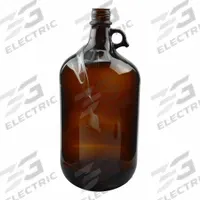 QORPAK Jug: Amber, Glass, 4 L, 158 mm, 341 mm Overall Ht, Screw On Cap, Shouldered Handle (MPN 324578). Key specifications — attr1371258: No; attr1371256: Shouldered; attr1371264: QORPAK.