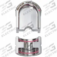 MILWAUKEE Upper and Lower Crimping Die: 1/0 AWG, U Style Dies, For Use With 2779-22, 2 Sizes (MPN 49-12-U01AC). Key specifications — attr511073: U Style Dies; attr511072: Electrical Wire and Cable Crimping; attr473934: MILWAUKEE; attr511065: M18™ FORCE LOGIC™; attr511069: Pink; attr542116: 1/0 AWG; attr511067: 2779-22.