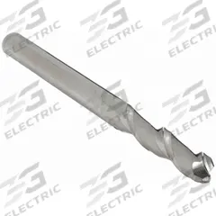 APPROVED VENDOR Ball End Mill: Carbide, 2 Flute, 3/8" Mill Dia, 1-1/2" LOC, 6" OAL (MPN 227-001035)