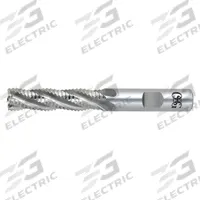 OSG Roughing End Mill: Cobalt, TiCN Coated, 6 Flute, Fine Pitch, 1-1/2" Mill Dia, 2" LOC, 4-1/2" OAL (MPN 4513308)