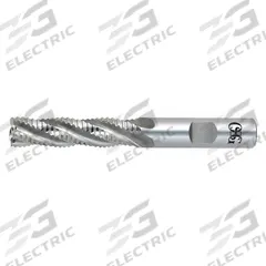OSG Roughing End Mill: Cobalt, TiCN Coated, 6 Flute, Fine Pitch, 1-1/2" Mill Dia, 2" LOC, 4-1/2" OAL (MPN 4513308)