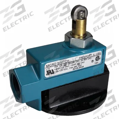 Honeywell Non Plug-In Limit Switch: Roller Plunger, Metallic - Top-Mount Roller-Plunger Limit Switches