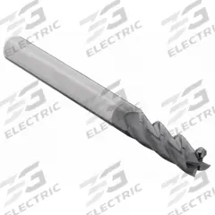 APPROVED VENDOR Square End Mill: Carbide, AlTiN Coated, 4 Flute, 5 mm Mill Dia, 16 mm LOC, 51 mm OAL (MPN 206-001350B)