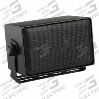 SPECO TECHNOLOGIES Speaker with Transformer: Powered, 3-Way, 8 ohm Impedance, 4 1/2 in Overall Wd (MPN DMS3TS). Key specifications — For Location: Indoor; Power Style: Powered.