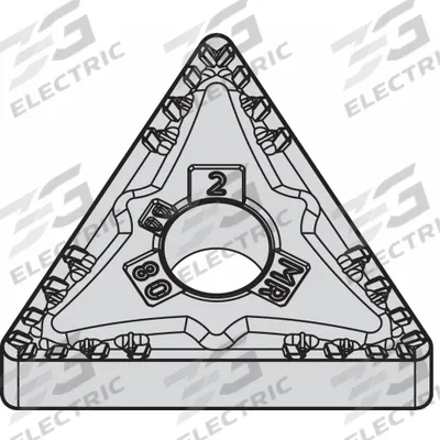WIDIA Triangle Turning Insert: TNMG434MR - Triangle (T) Indexable Turning Inserts