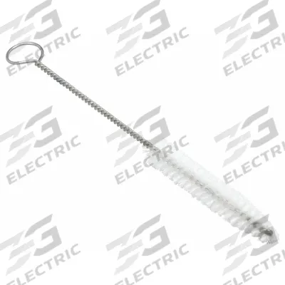 TANIS Micro Tube Brush: 7 in Overall Lg, Nylon, White, 3 1/2 in Brush Head Lg - Lab Brushes