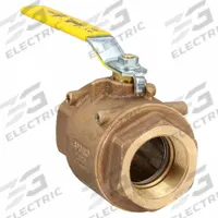 APOLLO Manual Two-Way Ball Valve: 2 in, Bronze, Straight, FNPT x FNPT, 600 psi Max. Pressure (CWP) (MPN 7710801). Key specifications — Brand: APOLLO; Handle: Lever.