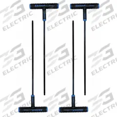 EKLIND Hex Key: 1 Ball Ends, 4 mm Tip Size, Metric, Long, Alloy Steel, Black Oxide, T, 1 Tips, 4 PK (MPN 64840). Key specifications — attr1205521: EKLIND; attr1205526: Black Oxide.