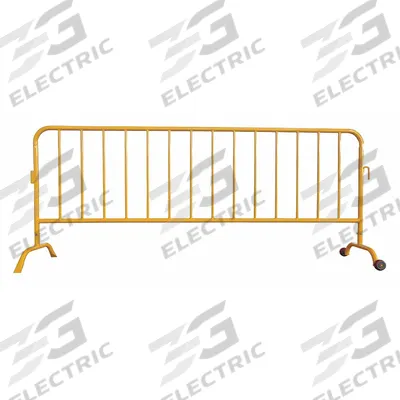 APPROVED VENDOR Crowd Control Barrier: Manual Carry, 40 1/2 in Ht, 8 1/2 ft Lg, 20 in Wd - Railing Barricades