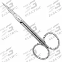 CLAUSS Scissors: Ambidextrous, 4 1/2 in Overall Lg, Straight, Steel, Pointed, Silver (MPN 12100). Key specifications — attr308500: Steel; attr308502: Silver; attr308505: Ambidextrous; attr308522: Electronics; attr324896: CLAUSS.
