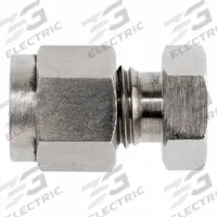BRENNAN INDUSTRIES Compression Fitting Cap: 5/8 in OD Fitting Size, Compression, Stainless Steel (MPN NS2408-10-SS). Key specifications — Series: NS2408; Brand: BRENNAN INDUSTRIES.