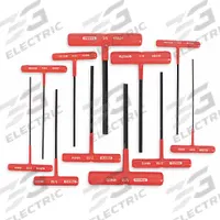 PROTO Hex Key Set: 11 - 15 Pieces, T, SAE, Std End, Long, 11 Pieces, Black Oxide, 1 Tips (MPN J4968). Key specifications — attr1205553: Not Tether Capable; attr1205554: PROTO; attr1205568: Black Oxide; attr1293176: 11 - 15 Pieces.