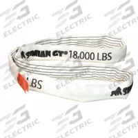 STREN-FLEX SIMIAN GT Round Sling: Type 5, Polyester, Nylon, 6 ft Sling Lg, 1 45/64 in Body Dia (MPN SFERSST6-06). Key specifications — Brand: STREN-FLEX SIMIAN GT.