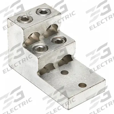 BURNDY Mechanical Connector: For Wire Size 2 AWG – 600 kcmil - Stacked Mechanical Panelboard Lugs