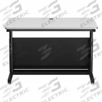 VERSADESK Standing Desk: White, Wood, 48 in Overall Wd, 30 in Overall Dp, 36 in Max Desktop Ht (MPN CTL4830-BW). Key specifications — Frame Color: Black; Frame Material: Laminate; Brand: VERSADESK; Desktop Color: White; Desktop Material: Wood.