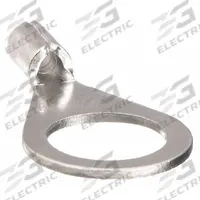 GRAINGER Ring Terminal: Bare, #4 Stud Size, 12 AWG to 10 AWG Wire Sizes, 600 V, Brazed Barrel & Seam (MPN 24C869). Key specifications — Brand: GRAINGER.