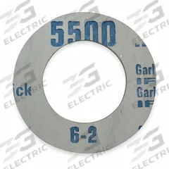 GARLOCK Ring Flange Gasket: Class 150, Inorganic Fiber, Buna-N Binder, For 1/2 in Pipe, 1/8 in Thick (MPN 5500RG-0150-125-0050). Key specifications — Brand: GARLOCK.