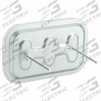 Duct Access Door: 6 in x 10 in, 16 ga, Steel, Thumbscrews, 2,300°F Max Temp Rating, 2 Mounting Stud (MPN 6EJC0). Key specifications — Brand: FLAME GARD; Material: Steel; For Duct Shape: Rectangular.