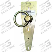 MILLER BY PIP Roof Anchor: 310 lb Capacity, For Wood, Flat Roofs, Nail-In, Swivel D-Ring, Steel (MPN RA35-1/). Key specifications — For Surface Material: Wood; Mounting Type: Nail-In; Brand: MILLER BY PIP; For Roof Orientation: Flat.