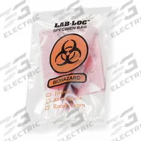 Specimen Transfer Bag: LDPE, Biohazard, 2 mil Thick, Clear, 10 in Overall Ht, Non-Sterile, 1,000 PK (MPN 3CUE6). Key specifications — Brand: APPROVED VENDOR; Closure Type: Zipper; Product Type: Dual Pouch Specimen Bag; Manufacturer Part Number: 3CUE6; Color: Clear; Display Sell UOM: PK; Legend: Biohazard.