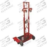 DAYTON Platform Lift Truck: 500 lb, 6 1/4 in to 59 in, Steel, 20 in L x 24 in W Platform, Hand Winch (MPN 26Y452). Key specifications — Brand: DAYTON; Caster/Wheel Configuration: (2) Axle-Mounted.