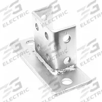 Strut Channel Fitting: 1 5/8 in x 3 1/4 in For Strut Channel Size, Hot Dipped Galvanized, 8 Holes (MPN V71SQHDG). Key specifications — For Strut Channel Size: 1-5/8 in x 3-1/4 in; Manufacturer Part Number: V71SQHDG; Brand: VAST; Material: Steel; Finish: Hot Dipped Galvanized.