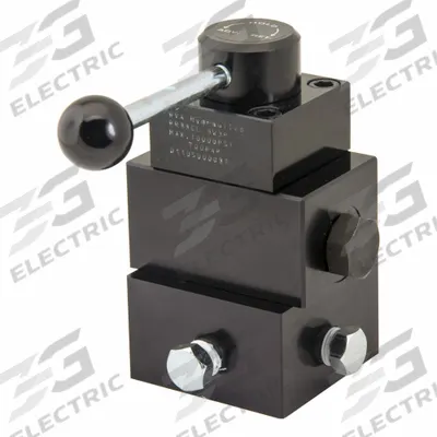 BVA HYDRAULICS Hydraulic Control Valve: 4.5 gpm Max Flow Rate, Three Positions, 1/4" NPT - Lever-Operated Directional Control Valves