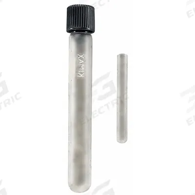 KIMBLE Culture Tube: 8 mL, Culture Tube, 13 mm Body Dia, 100 mm Overall Ht, Colorless - Glass Culture Tubes