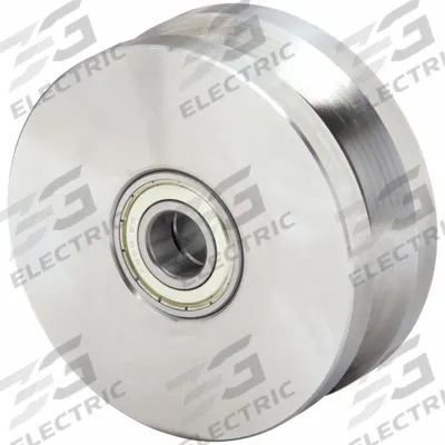 APPROVED VENDOR Track Wheel: 4 7/8 in Wheel Dia., 2 in Wheel Wd, 2,645 lb Load Capacity - V-Groove Track Wheels