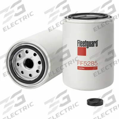FLEETGUARD Automotive Fuel Filter: 16 in Overall Lg, 3 11/16 in Outside Dia, Diesel Fuel - Spin-On Fuel Filters