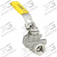 APOLLO Manual Two-Way Ball Valve: 3/8 in Nominal Valve Size, Stainless Steel, Straight Valve Body (MPN 7610227A). Key specifications — attr1008219: APOLLO; attr1017896: Locking Lever.