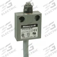 HONEYWELL Non Plug-In Limit Switch: Plunger Actuator, Metallic, Plunger, 2 Mounting Holes, 0.07 in (MPN 914CE18-3). Key specifications — Manufacturer Part Number: 914CE18-3; Brand: HONEYWELL; Electrical Connection: 3 ft Cable; Series: 914CE; Body Material Type: Metallic; Actuator Type: Plunger.