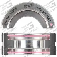 MILWAUKEE Crimping Die Set: For 2679-20/49-16-U111, 500 kcmil to 500 kcmil Copper (MPN 49-16-U500). Key specifications — attr534229: 2679-20.