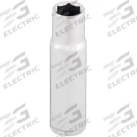 WESTWARD Socket: SAE, 1/2 in Drive Size, 7/16 in Socket Size, 6-Point, Deep, Chrome, 3 in Overall Lg (MPN 53YU84). Key specifications — attr1204417: WESTWARD; attr1204392: Chrome.