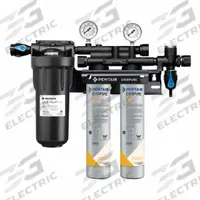 EVERPURE Water Filtration System: 0.2 micron, 5 gpm, 30,000 gal, 19 1/4 in Overall Ht (MPN EV932832). Key specifications — Connection Type: NPT; Filter Media: Carbon; Reduces: Chlorine Odor; Brand: EVERPURE.
