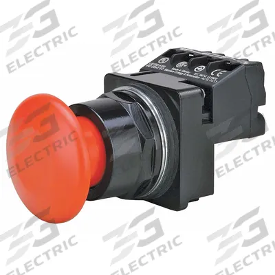 Siemens Mushroom Head Push Button: 30 mm, Non-Metallic - Mushroom-Head Push-Button Operators