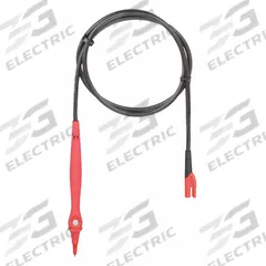 FLUKE Remote Control Probe: 5.2 ft Test Lead Lg, Black/Red, TP165X. Key specifications — CAT Safety Rating: Not Rated; Cable/Lead Color: Red; Compatible with Manufacturer Model Number: 1587; Brand: FLUKE.