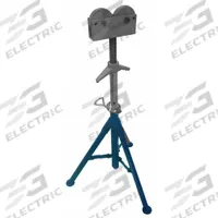 WESTWARD Roller Head Pipe Stand: Straight Roller Head, 2,500 lb Max Load Capacity, Adj Leg, Metal (MPN 22XP99). Key specifications — attr511119: Adjustable; attr511107: Metal; attr473852: WESTWARD.