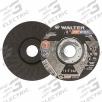 WALTER SURFACE TECHNOLOGIES Depressed Center Cut-Off Wheel: Type 27, 4 1/2" x 3/64" x 7/8", 60 Grit (MPN 11T142). Key specifications — Series: ZIP; Brand: WALTER SURFACE TECHNOLOGIES.