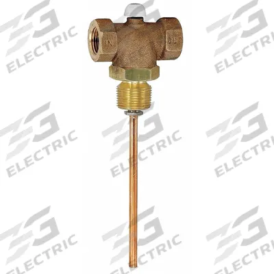 Watts Automatic Temperature Gas Shutoff Valve: MNPT x FNPT, 3/4 in x 3/4 in Connection Size - Non-Code Temperature & Pressure Relief Valves