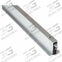 NATIONAL GUARD Automatic Door Bottom: Single Fin Insert, Aluminum, 36 in Lg, 1 3/8 in Wd, Aluminum (MPN 225N-36). Key specifications — Brand: NATIONAL GUARD.