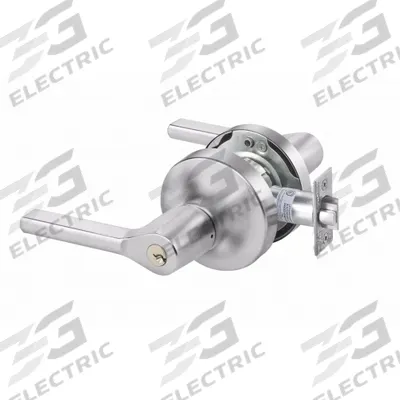 ASSA ABLOY ACCENTRA Cylindrical Lockset: Storeroom Lever Locksets, Chrome